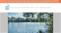 Desktop Screenshot of miltoncountrypark.org